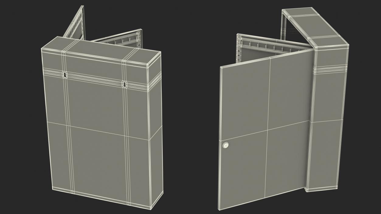 3D model Key Cabinet Lock Box