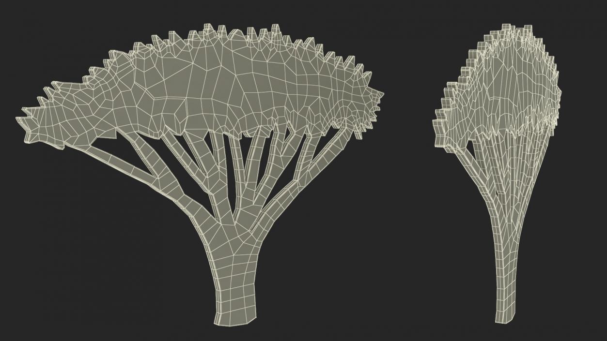 3D model Plant Silhouettes Collection 6