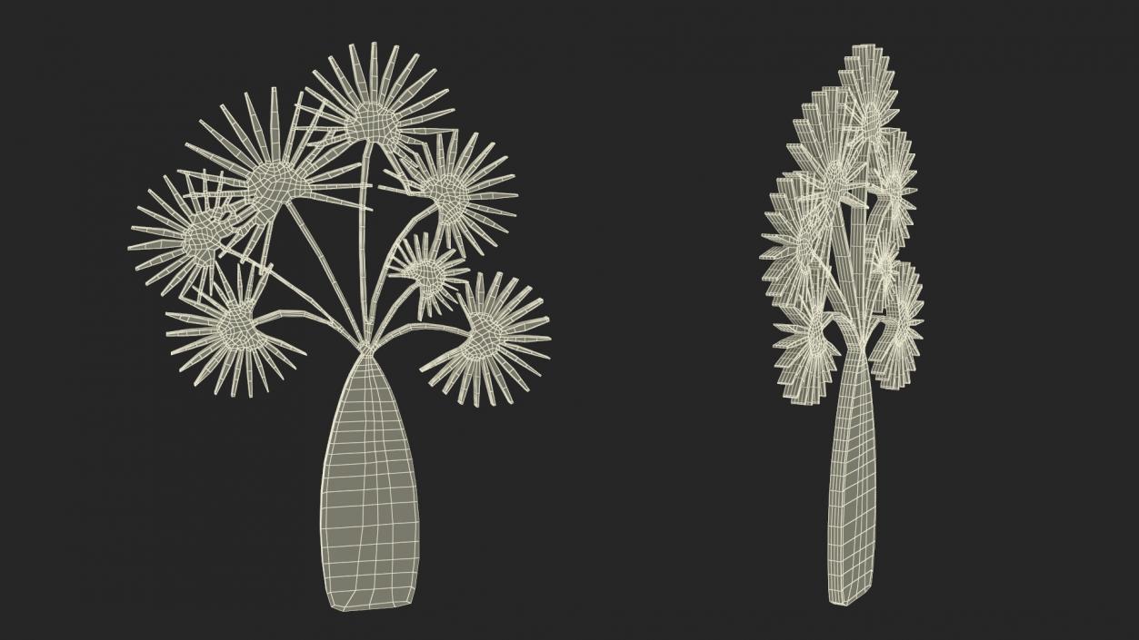 3D model Plant Silhouettes Collection 6