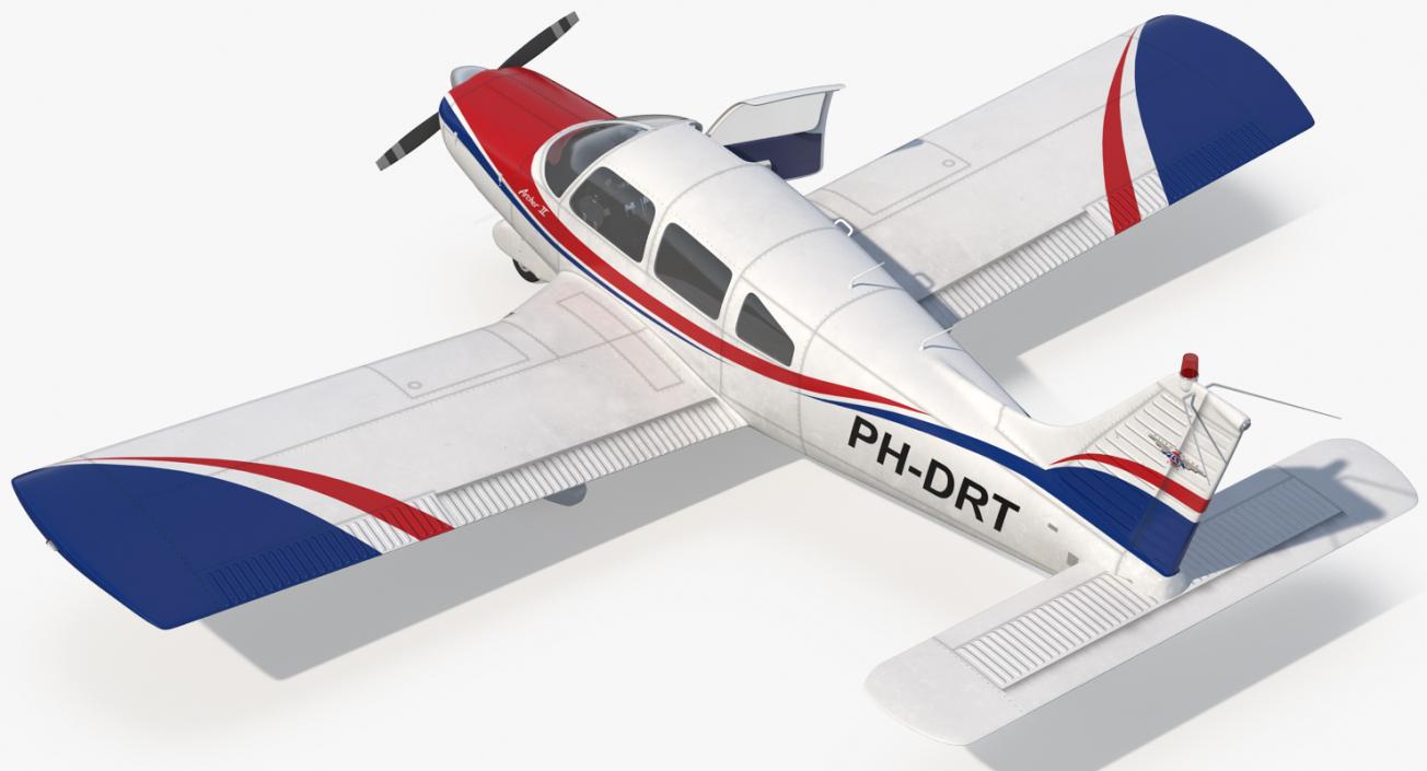 Light Aircraft Piper PA-28-161 Warrior III 3D