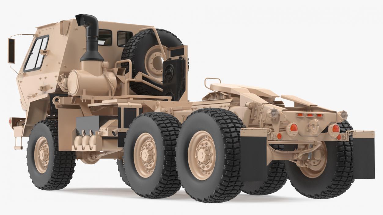 3D Oshkosh FMTV 5 Ton Tractor Rigged model