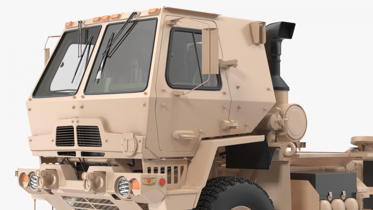 3D Oshkosh FMTV 5 Ton Tractor Rigged model