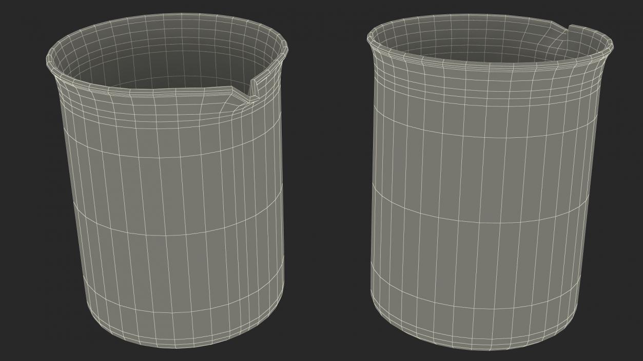 Glass Beaker 600 mL 3D model