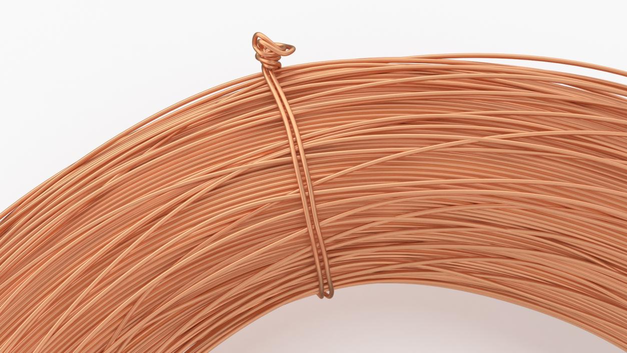 3D Cooper Wire Coil