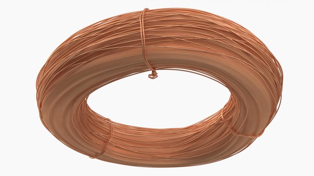 3D Cooper Wire Coil