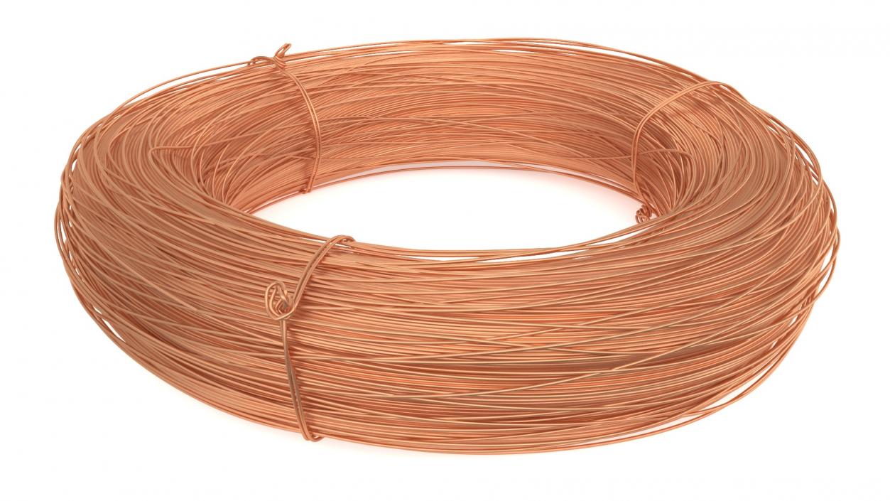 3D Cooper Wire Coil