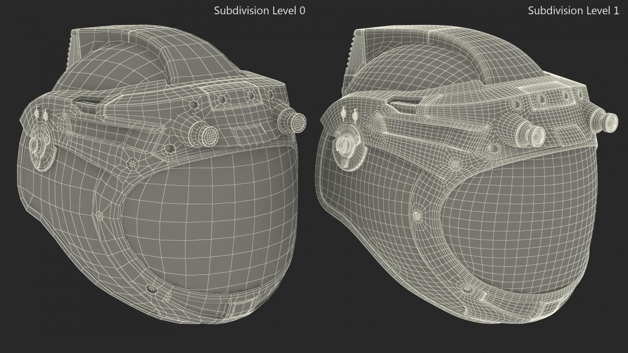 3D Bomb Suit Helmet