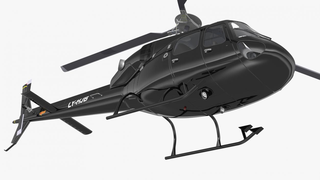 Private Eurocopter AS355 3D model