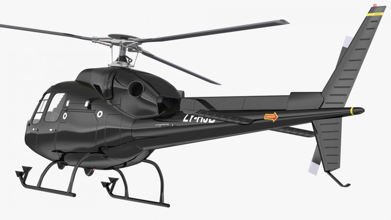 Private Eurocopter AS355 3D model