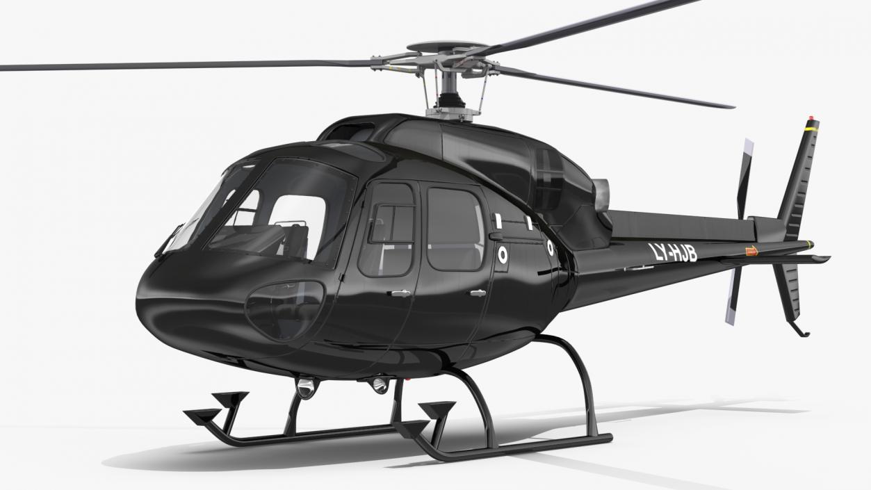 Private Eurocopter AS355 3D model