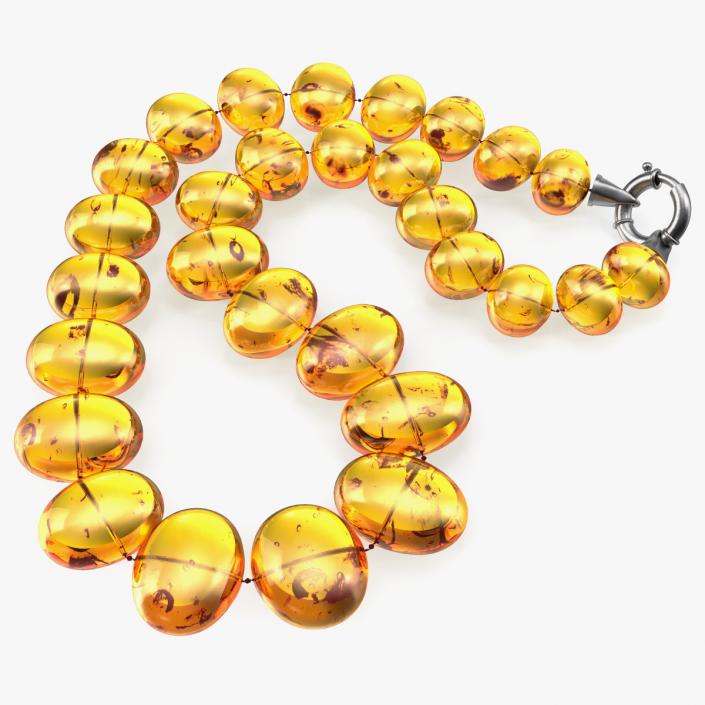 3D Amber Beads