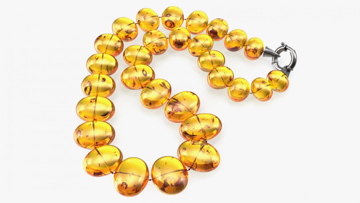 3D Amber Beads