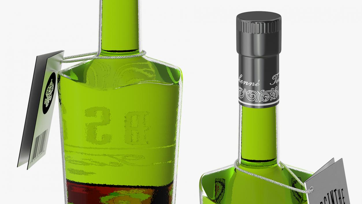 3D model Alcoholic Drinks Collection 10