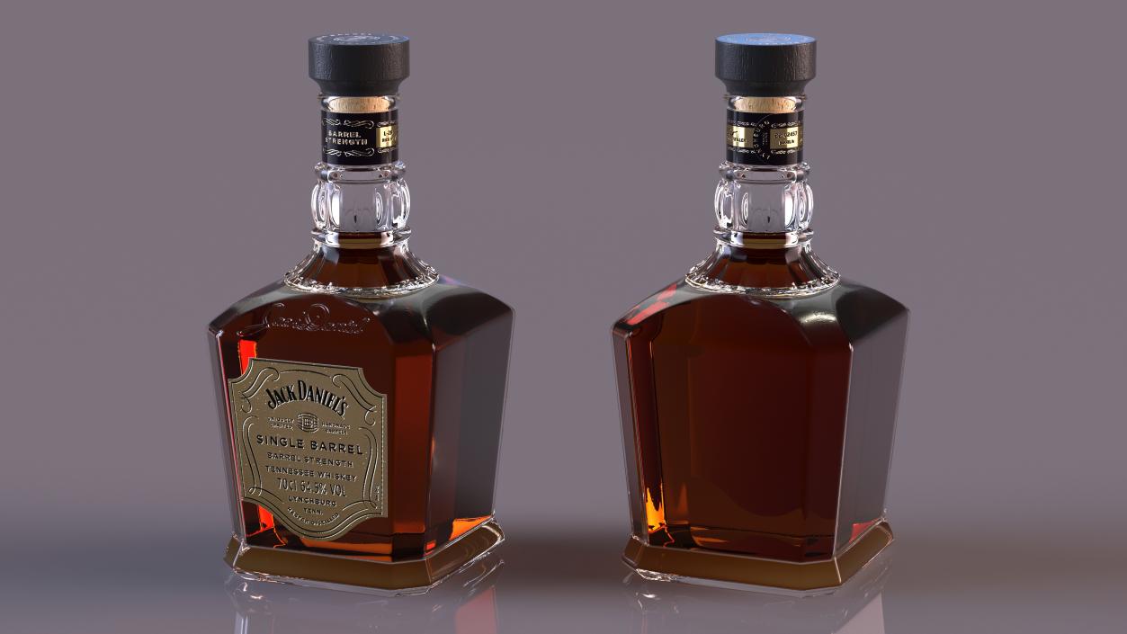 3D model Alcoholic Drinks Collection 10