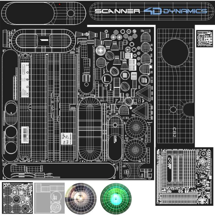 3D model 3D Scanner IIIDScan PrimeSense