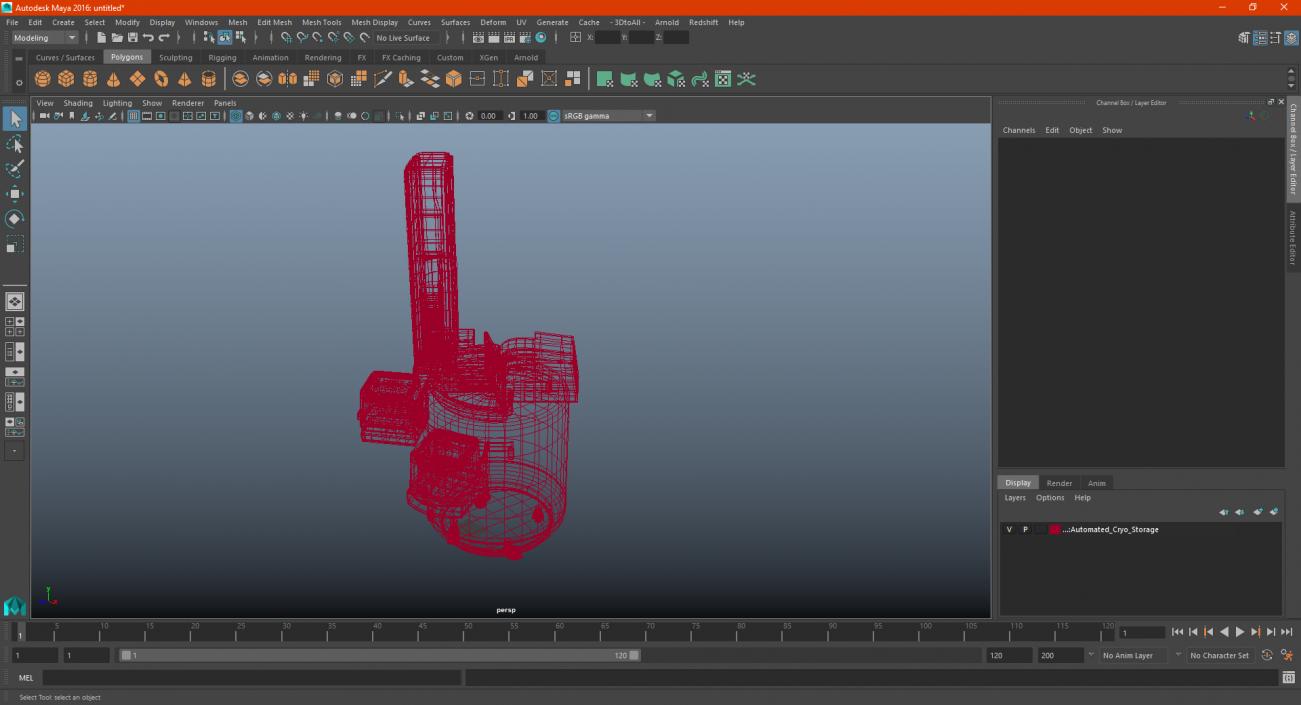 Automated Cryo Storage 3D