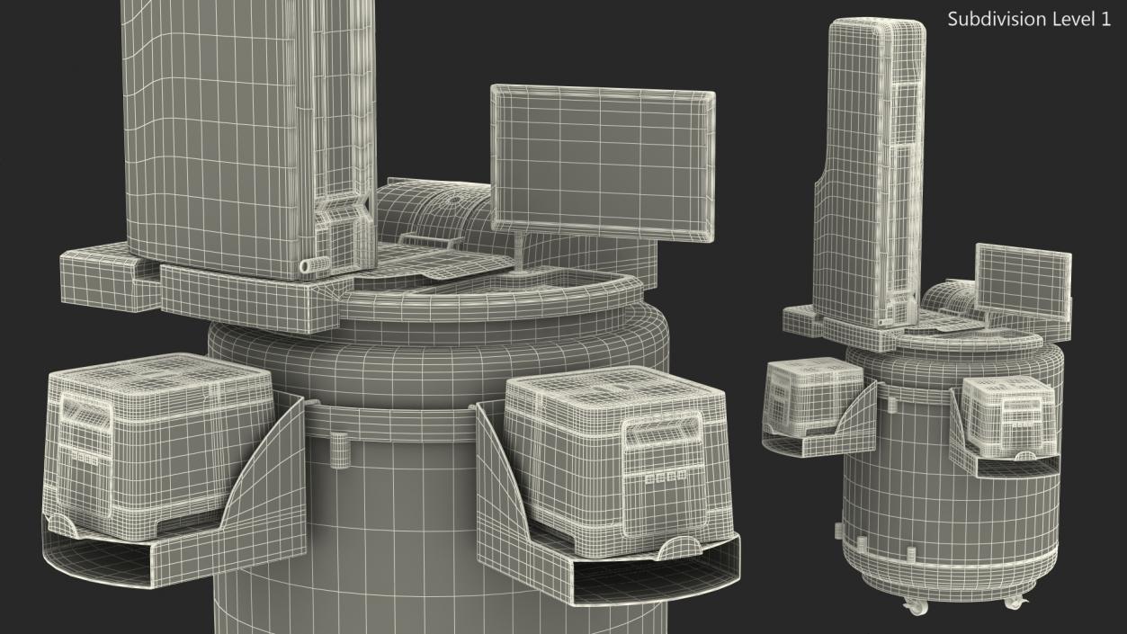 Automated Cryo Storage 3D