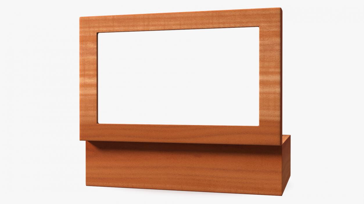 Watch Display Box Wooden 3D model