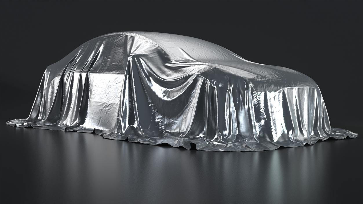 3D model Nylon Car Cover Material Protection