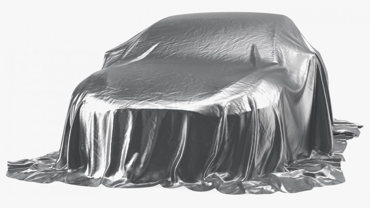 3D model Nylon Car Cover Material Protection