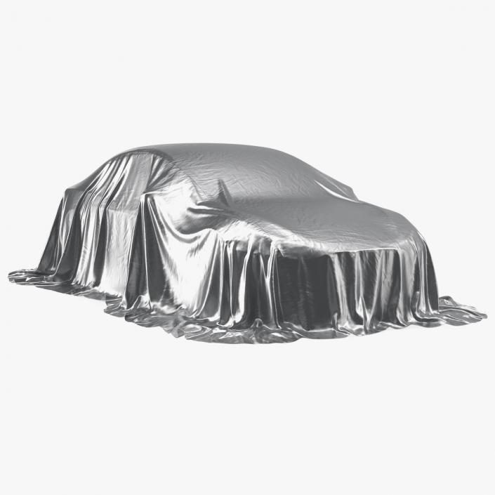 3D model Nylon Car Cover Material Protection