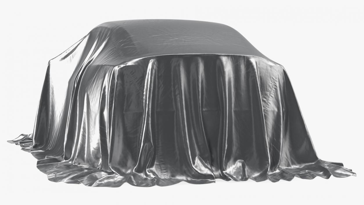 3D model Nylon Car Cover Material Protection