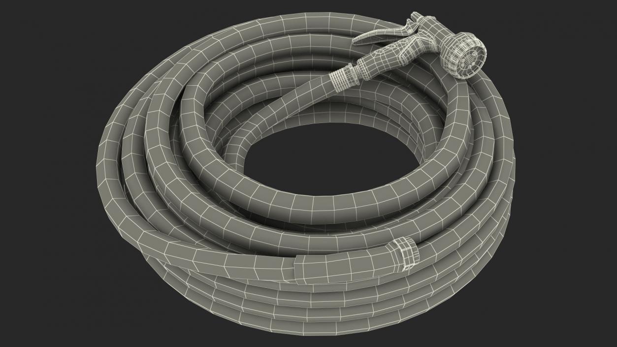 3D Garden Hoses Collection model