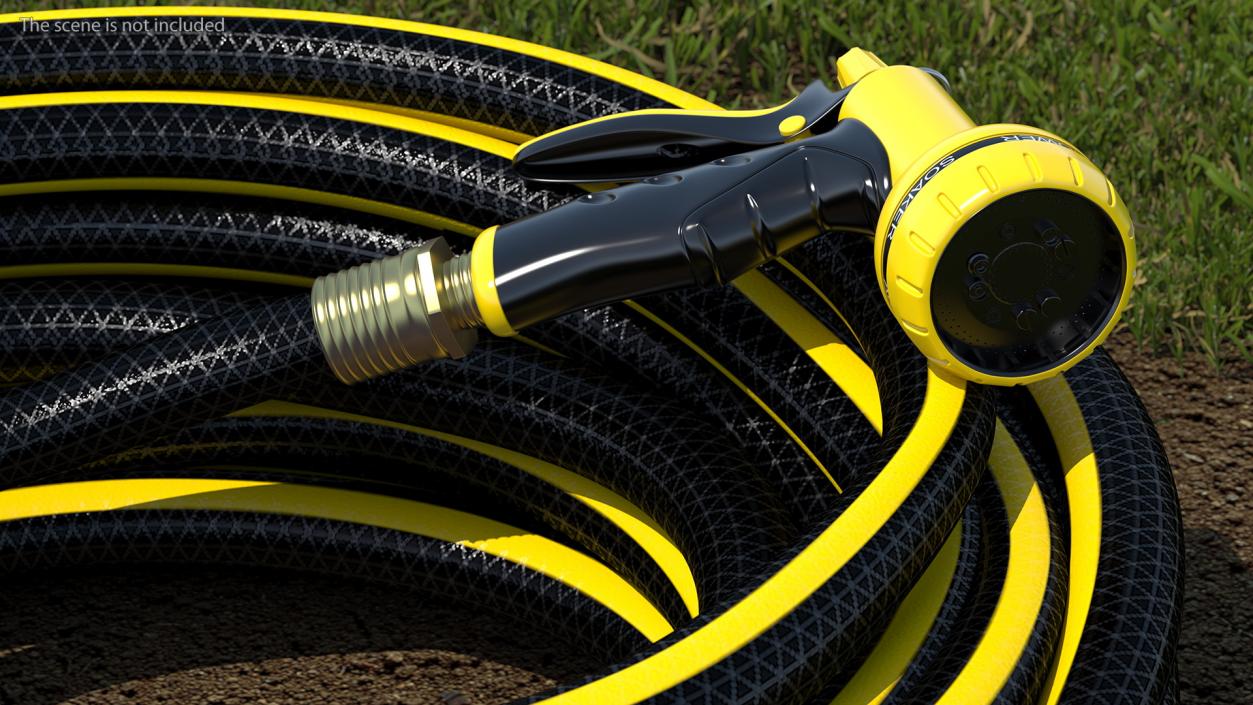 3D Garden Hoses Collection model