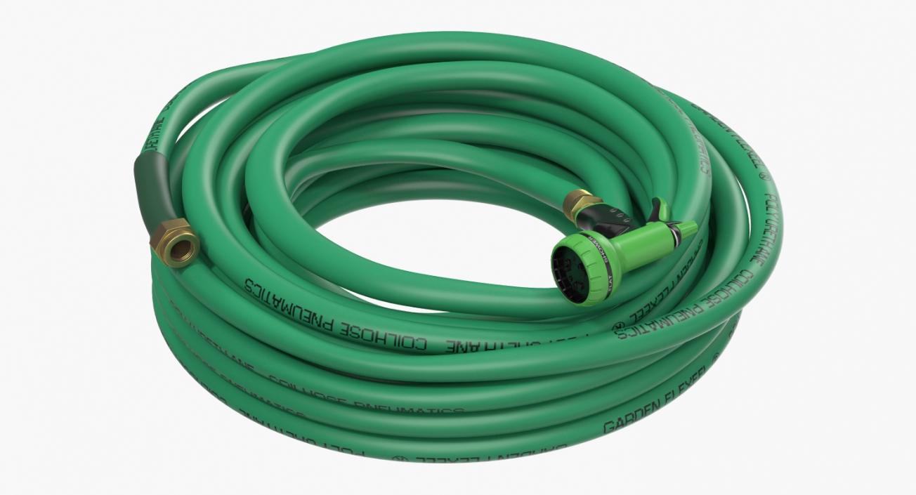 3D Garden Hoses Collection model