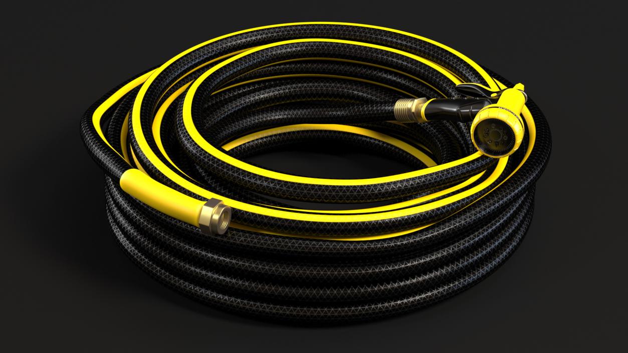 3D Garden Hoses Collection model