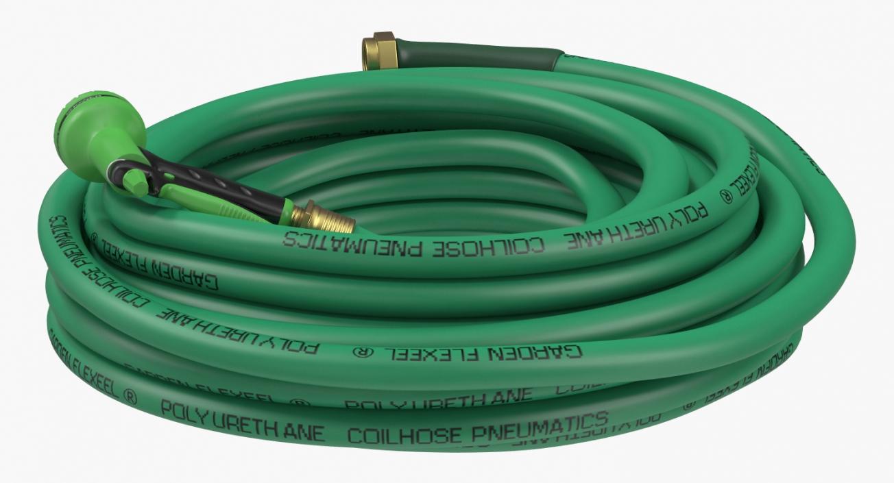 3D Garden Hoses Collection model