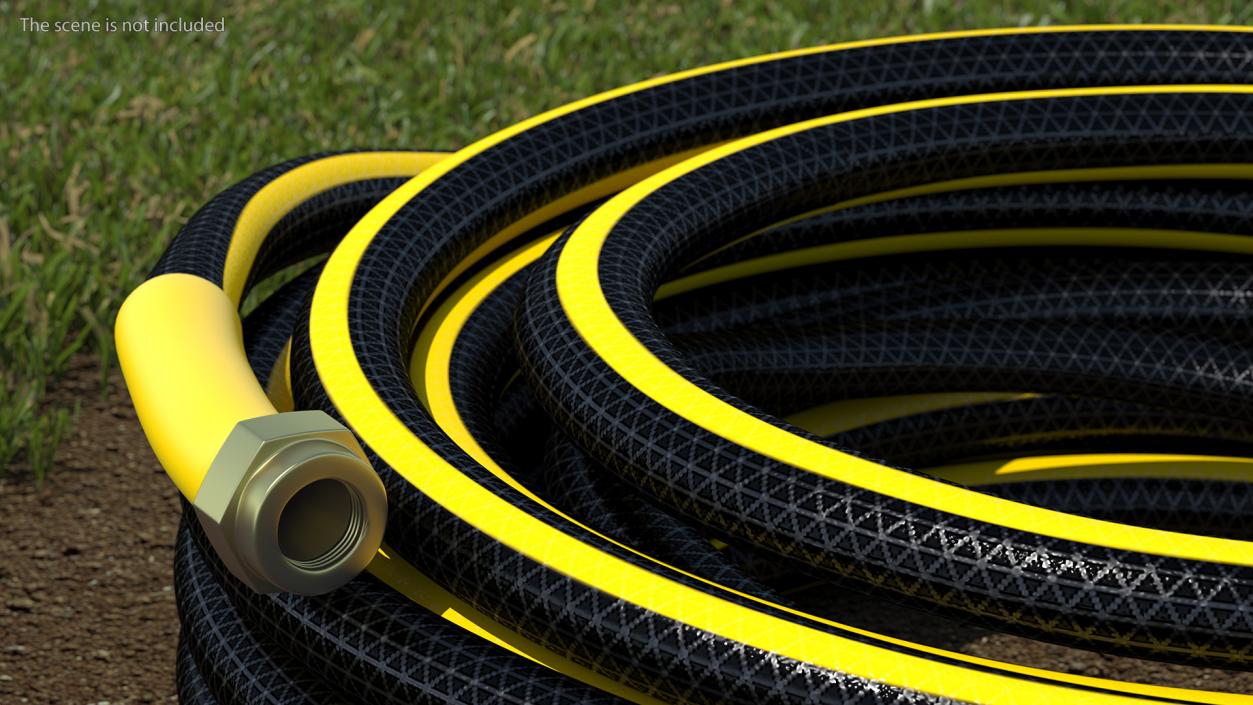 3D Garden Hoses Collection model