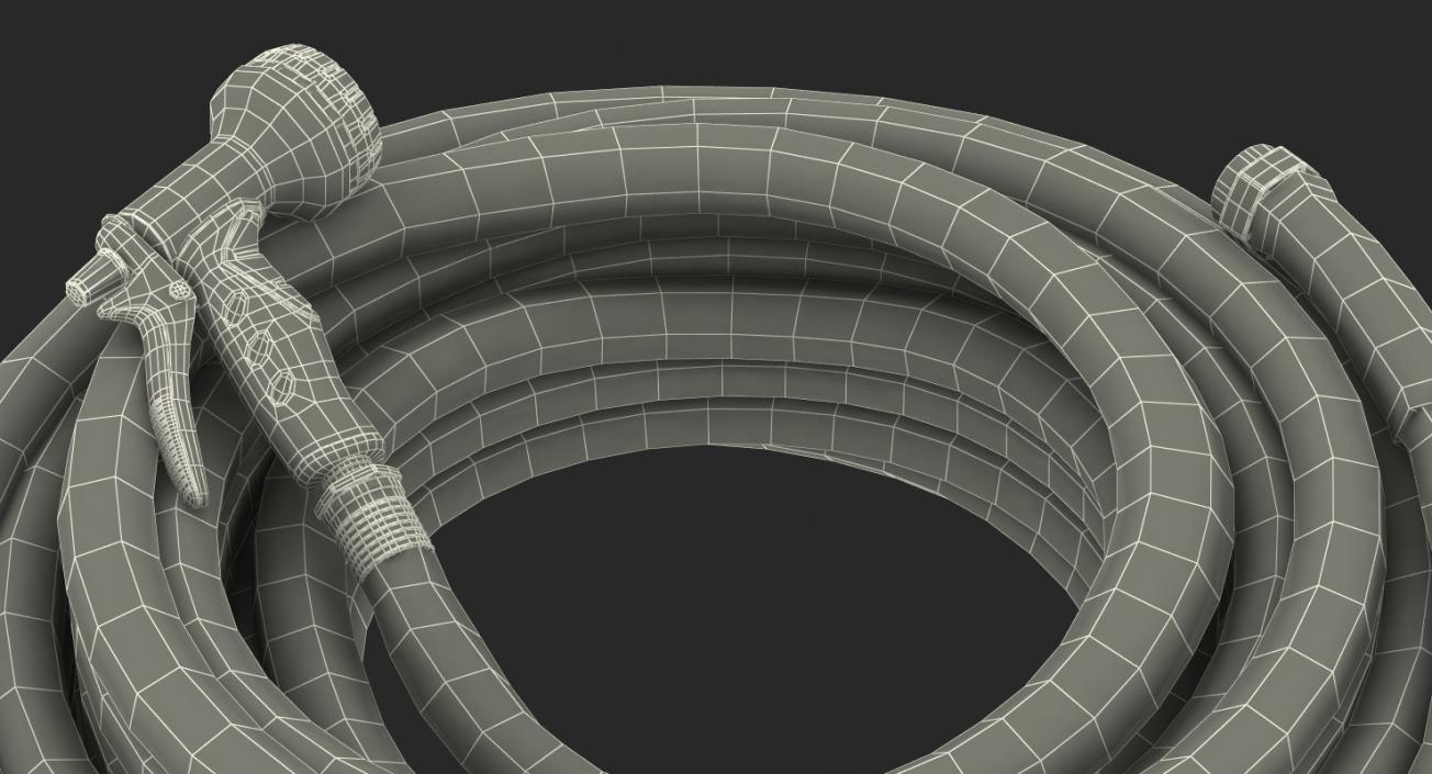 3D Garden Hoses Collection model