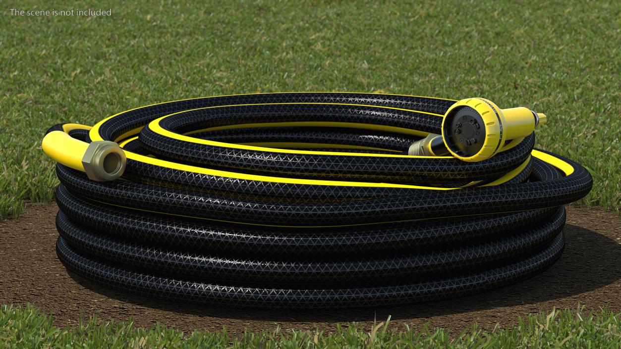 3D Garden Hoses Collection model