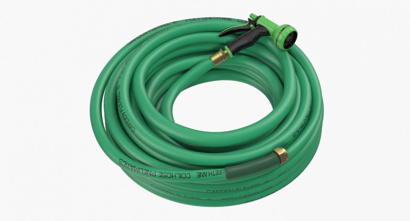 3D Garden Hoses Collection model