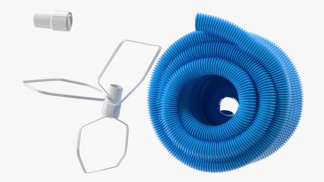 3D model Packed Floating Hose