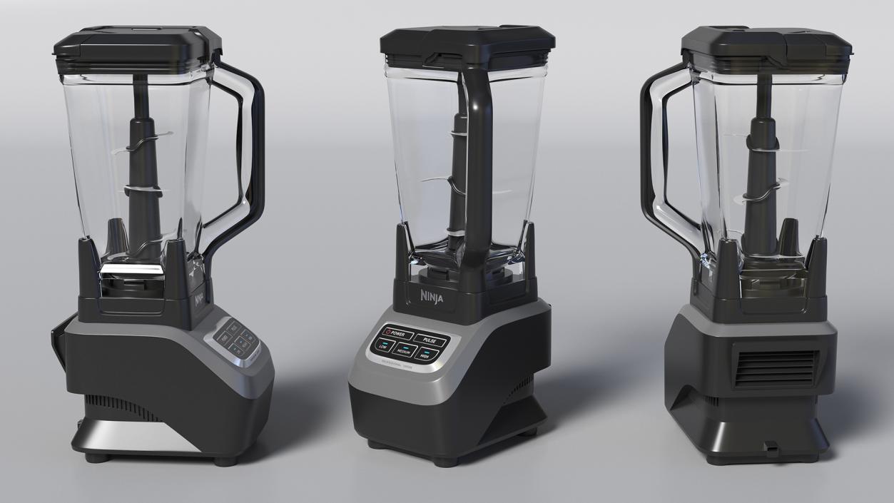 3D model Blender Ninja BL610 Black