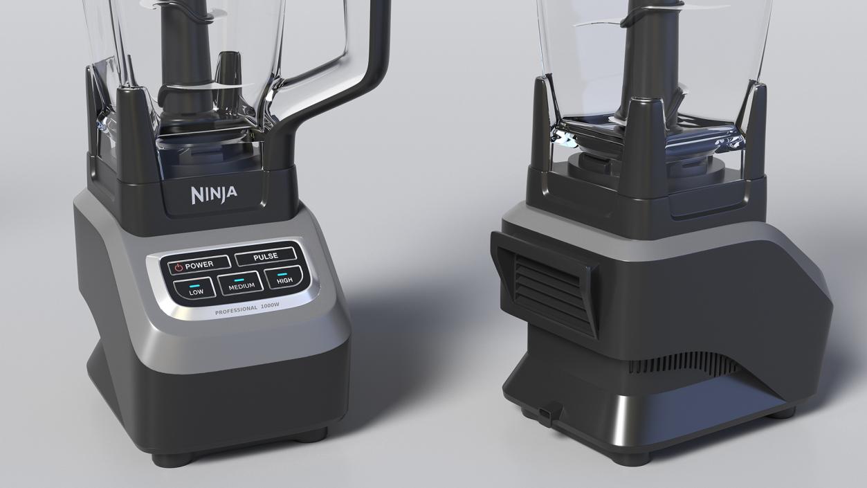 3D model Blender Ninja BL610 Black