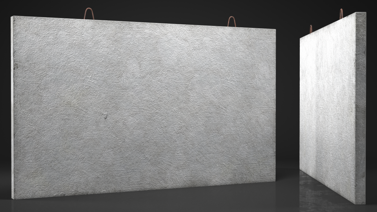 Concrete Panel 3D model