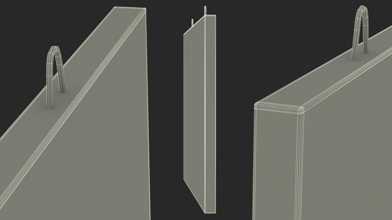 Concrete Panel 3D model