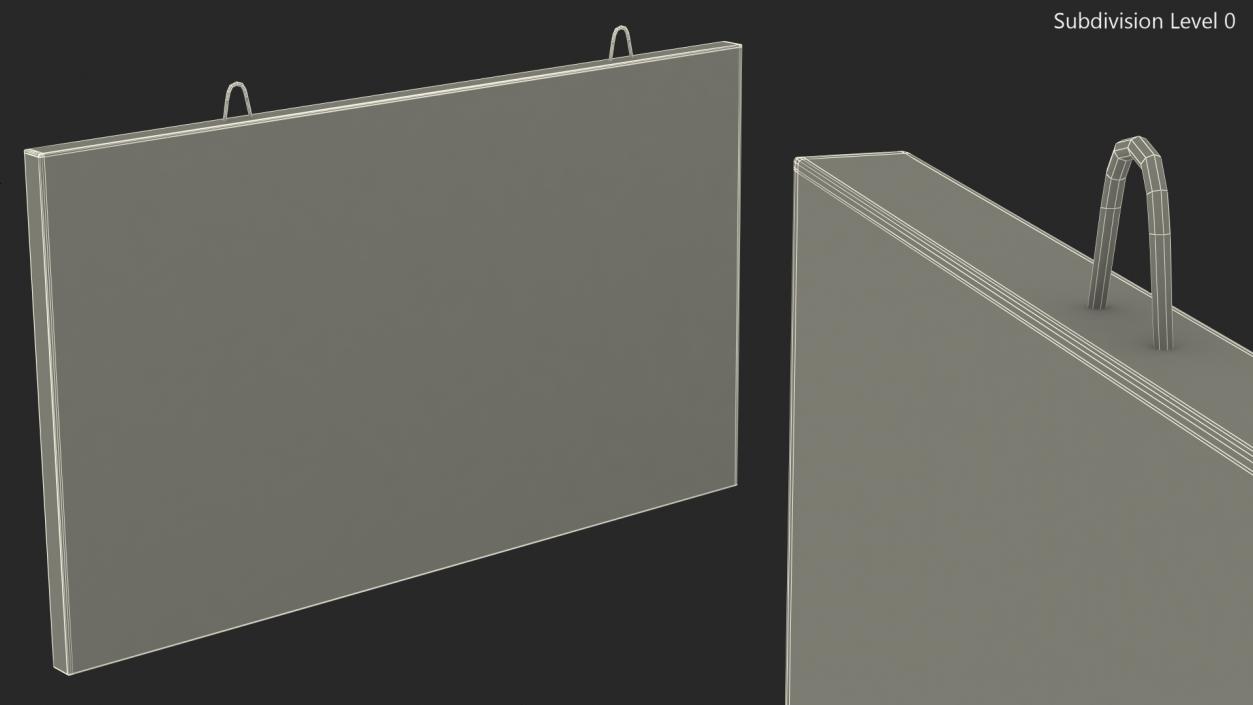 Concrete Panel 3D model