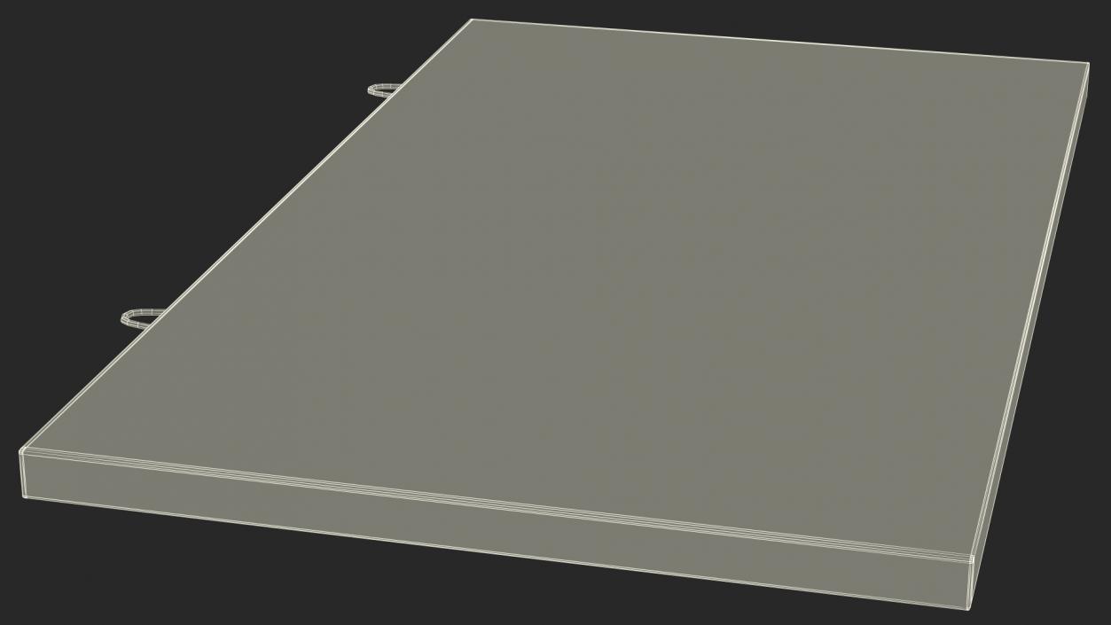 Concrete Panel 3D model