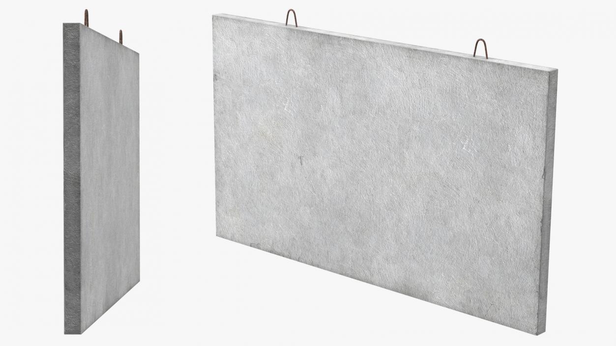 Concrete Panel 3D model