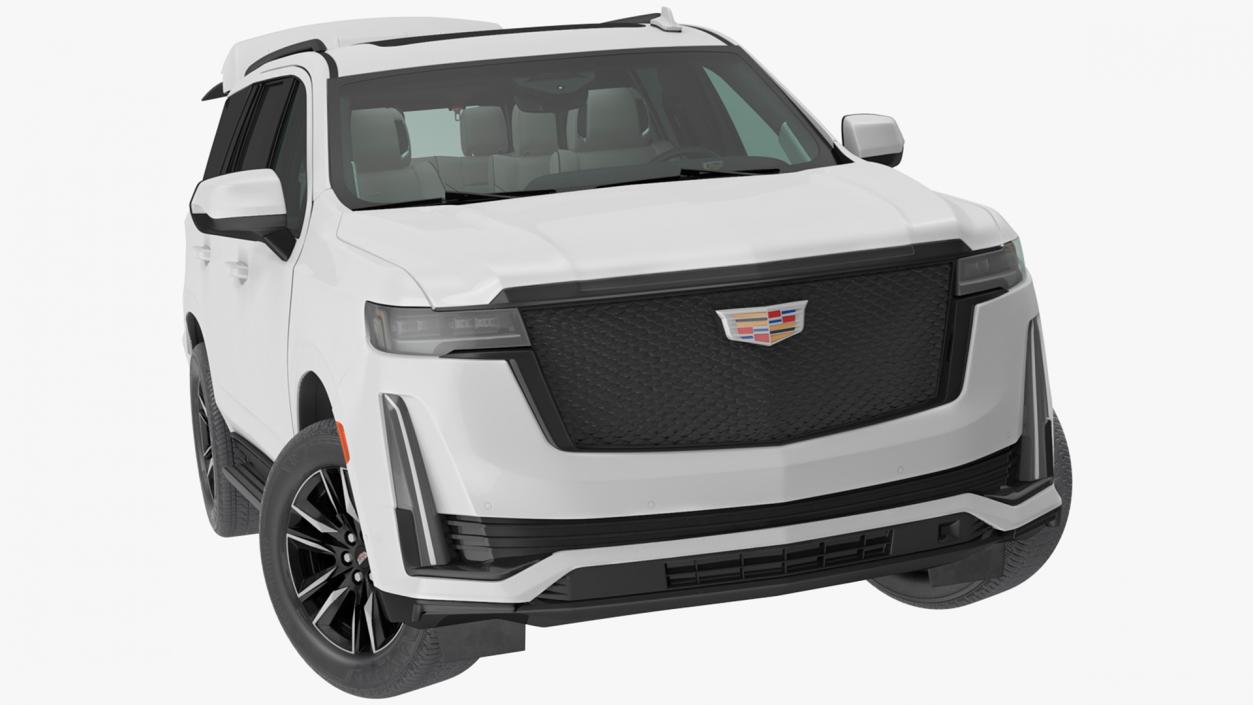 Cadillac Escalade 2021 Rigged 3D model