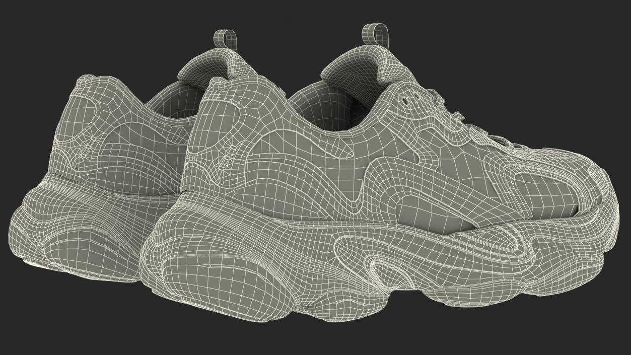 3D FILA Volt Sneakers model