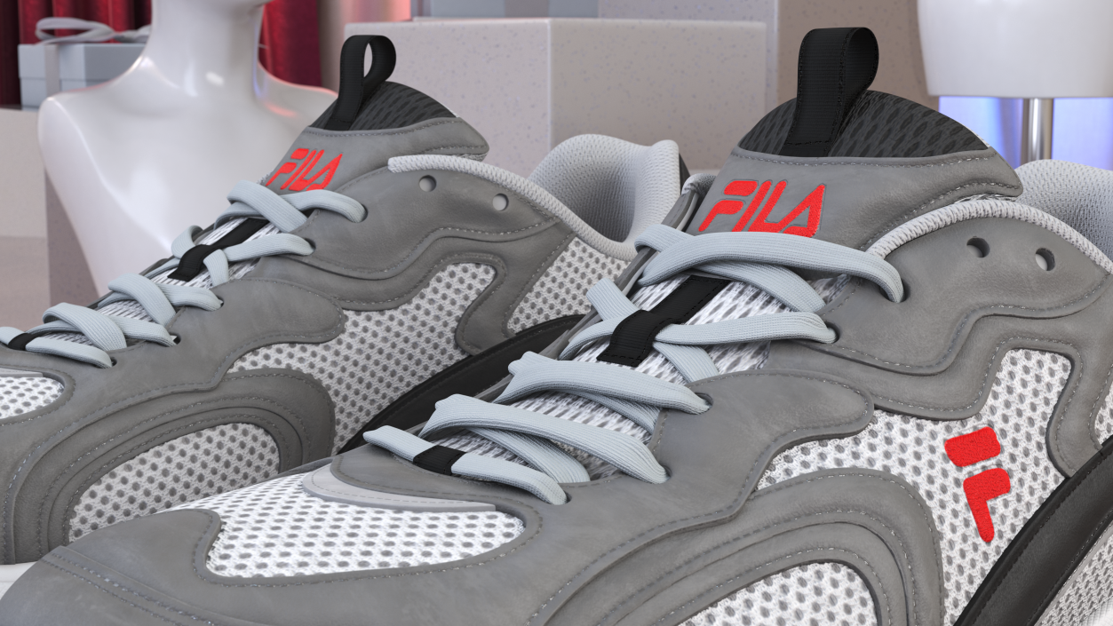 3D FILA Volt Sneakers model