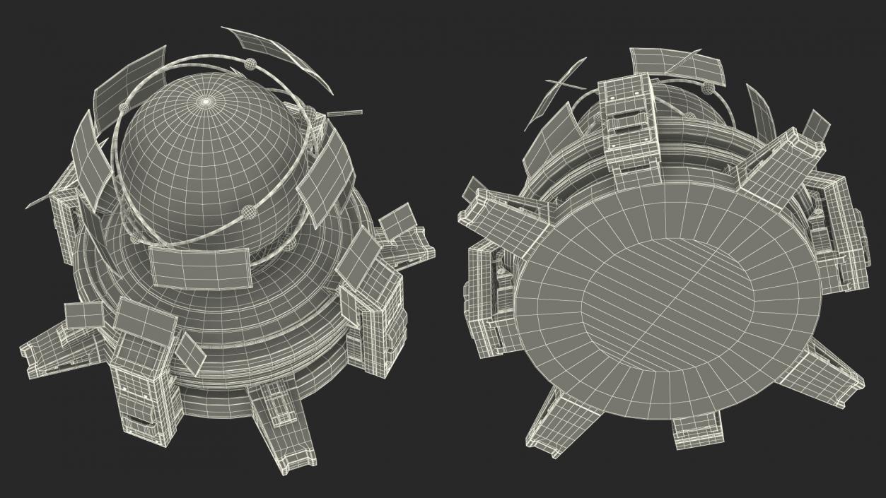 3D model Futuristic Hologram Control Panel 2