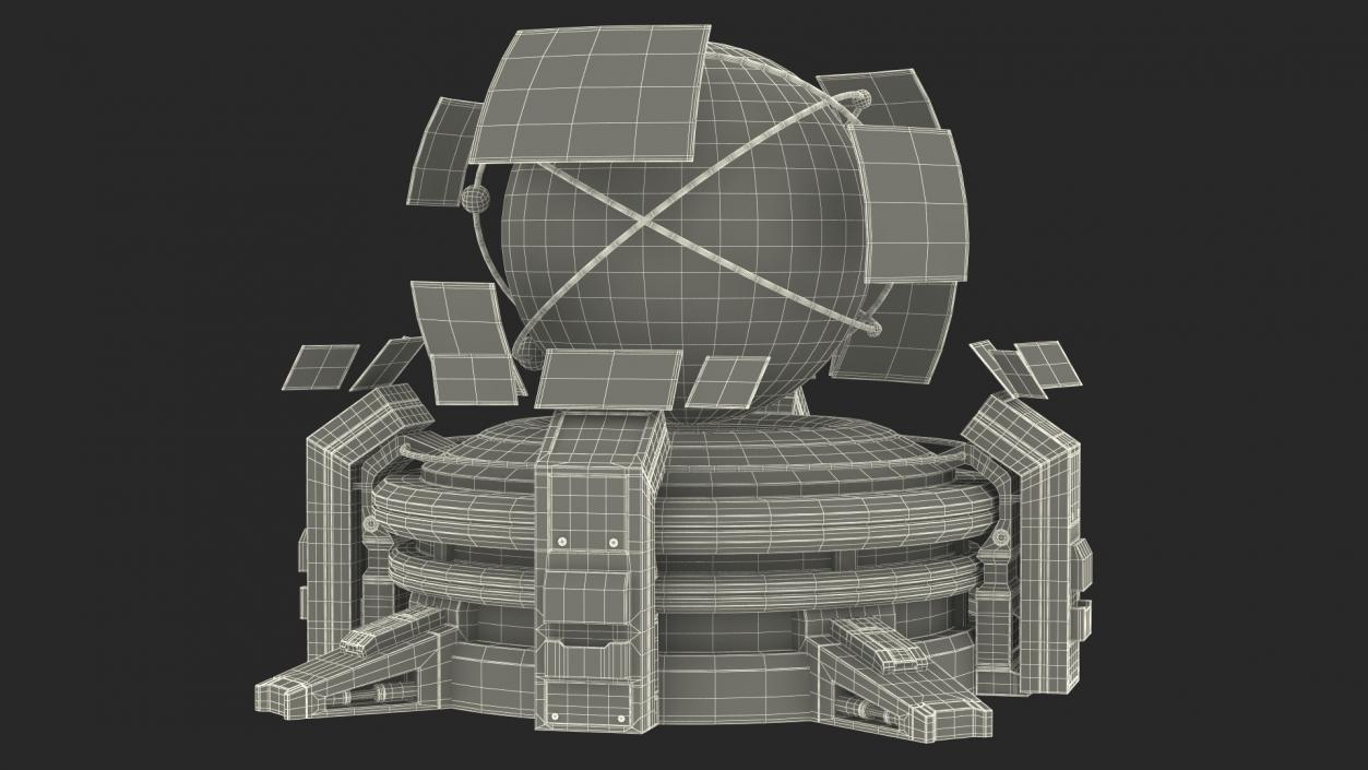 3D model Futuristic Hologram Control Panel 2