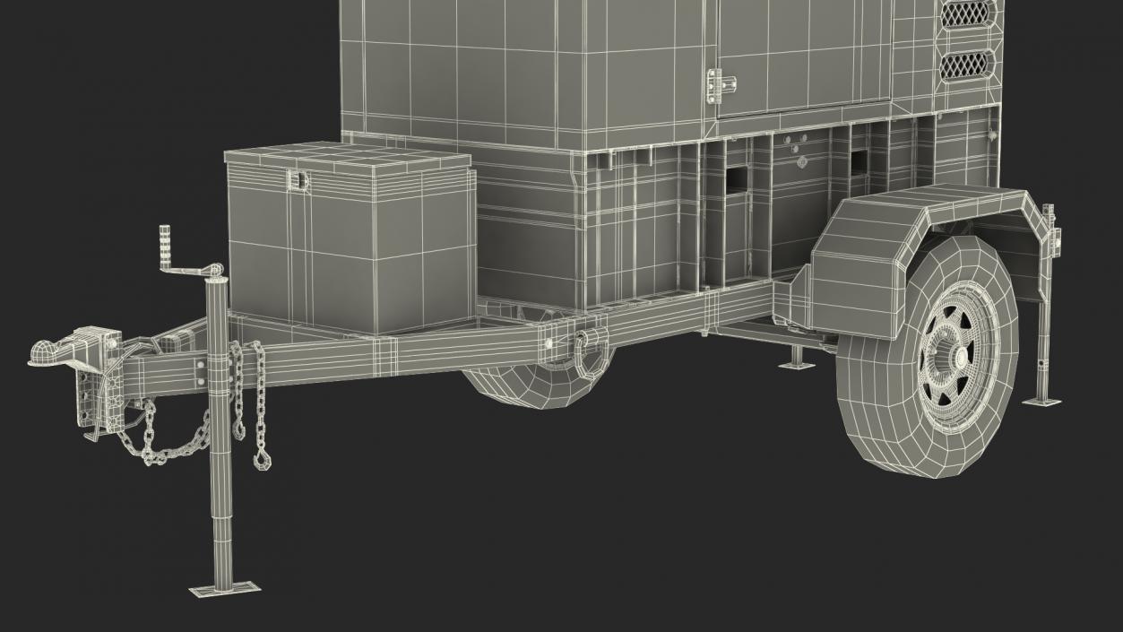 3D Kohler Mobile Generator model