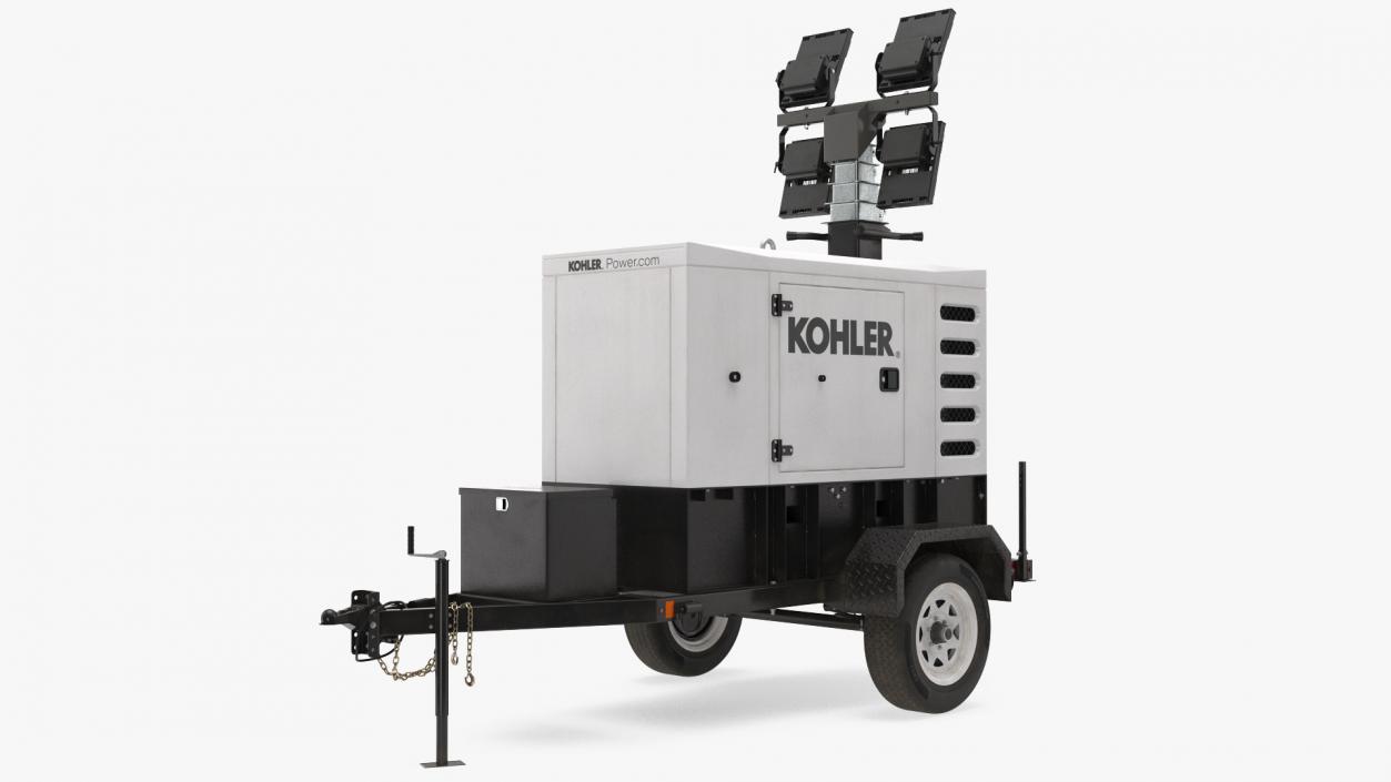 3D Kohler Mobile Generator model